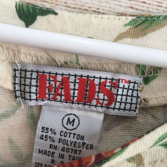 VINTAGE FADS COTTON KNIT FLORAL MAXI DRESS IN CREAM - Picture 3 of 7